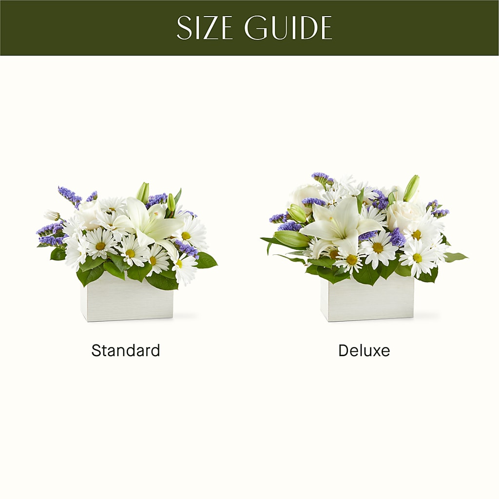 Beyond Blue Box Bouquet –  Dutch Floral, Edina MO
