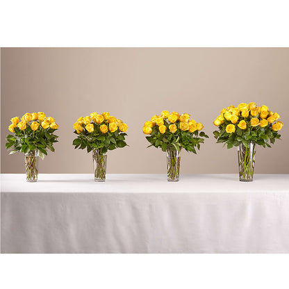 Long Stem Yellow Rose Bouquet –  Dutch Floral, Edina MO