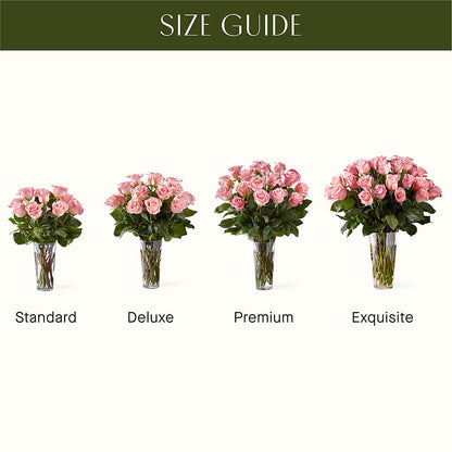 Long Stem Pink Rose Bouquet –  Dutch Floral, Edina MO