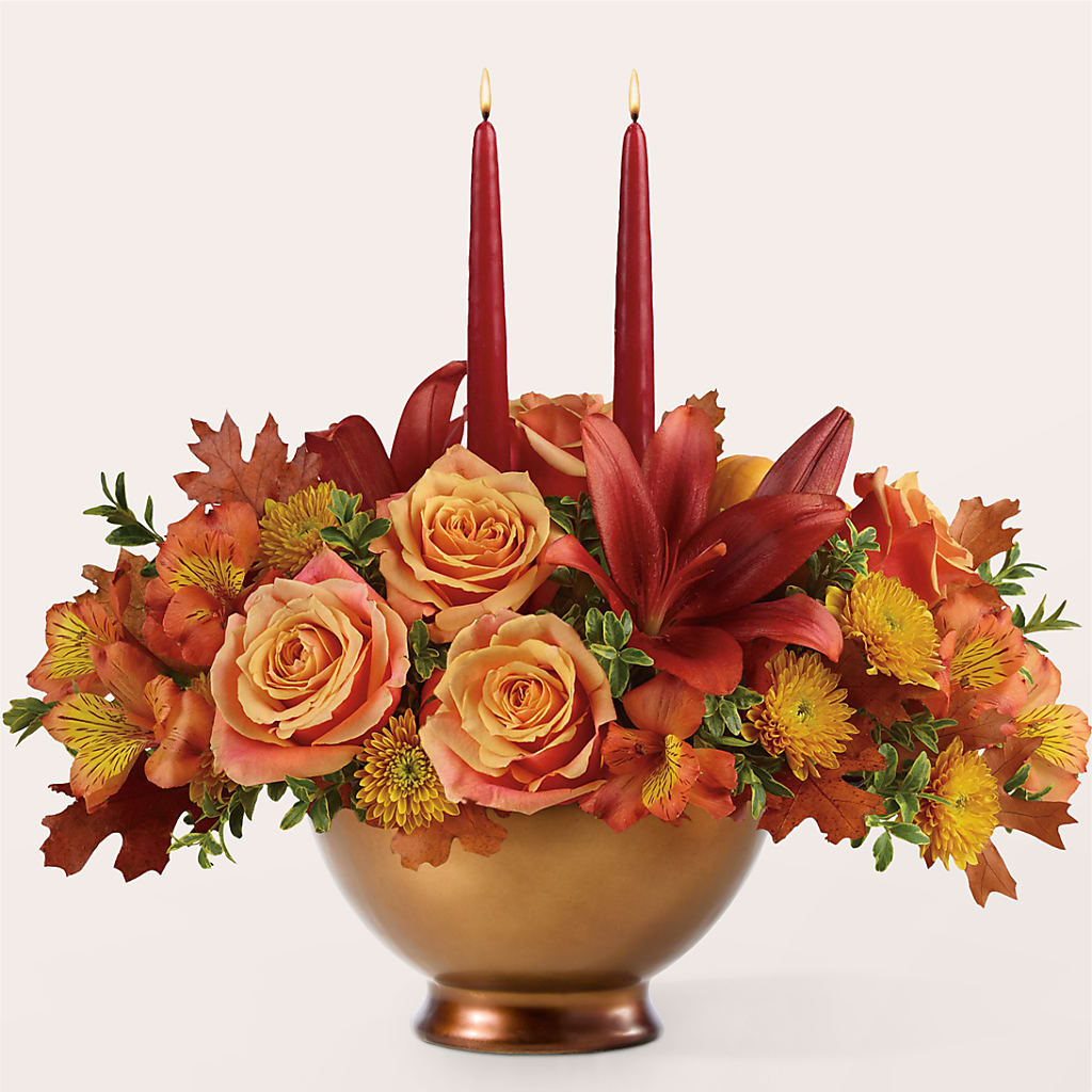 Harvest Table Centerpiece –  Dutch Floral, Edina MO