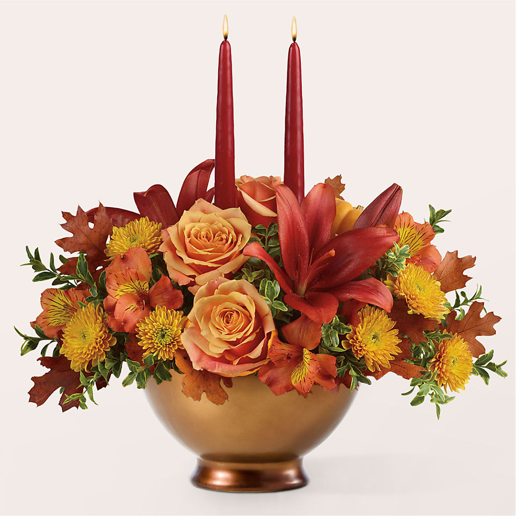 Harvest Table Centerpiece –  Dutch Floral, Edina MO