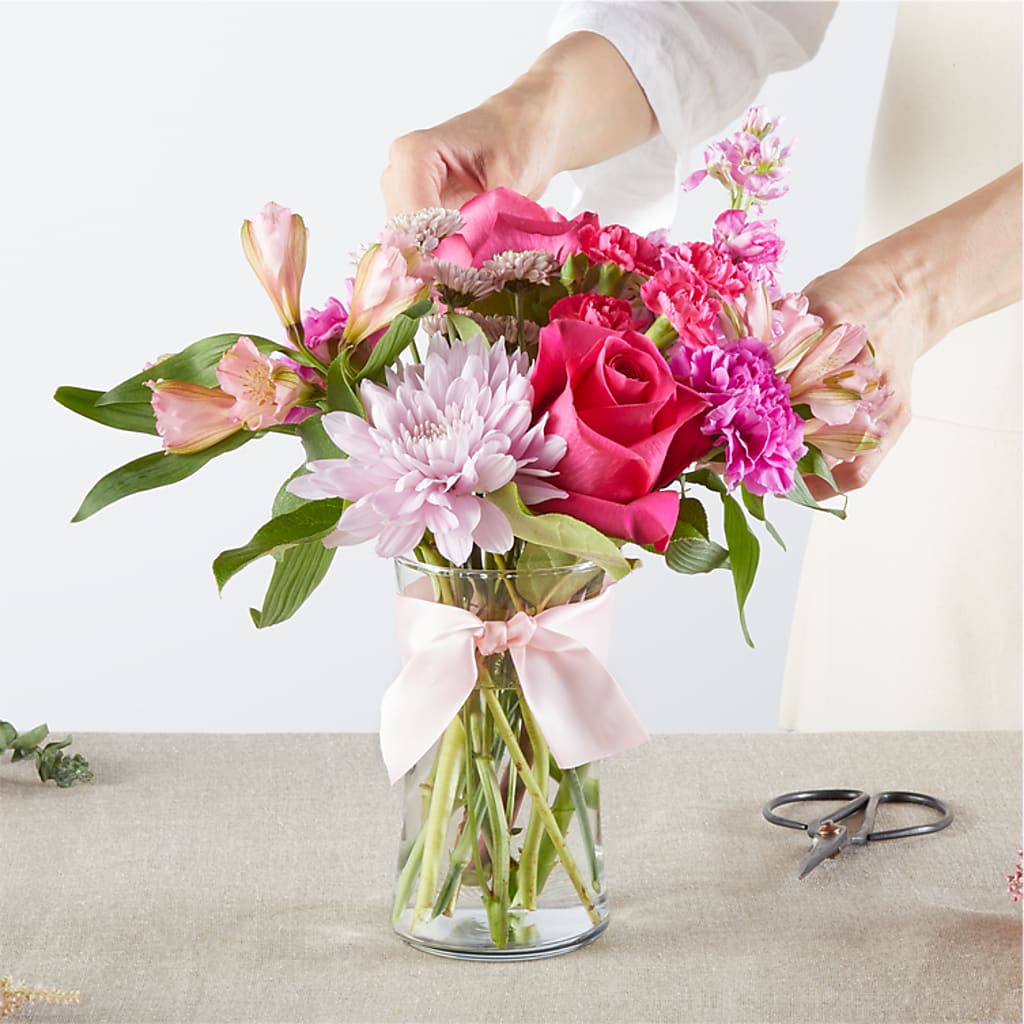 Pink Ribbon - A Florist Original –  Dutch Floral, Edina MO