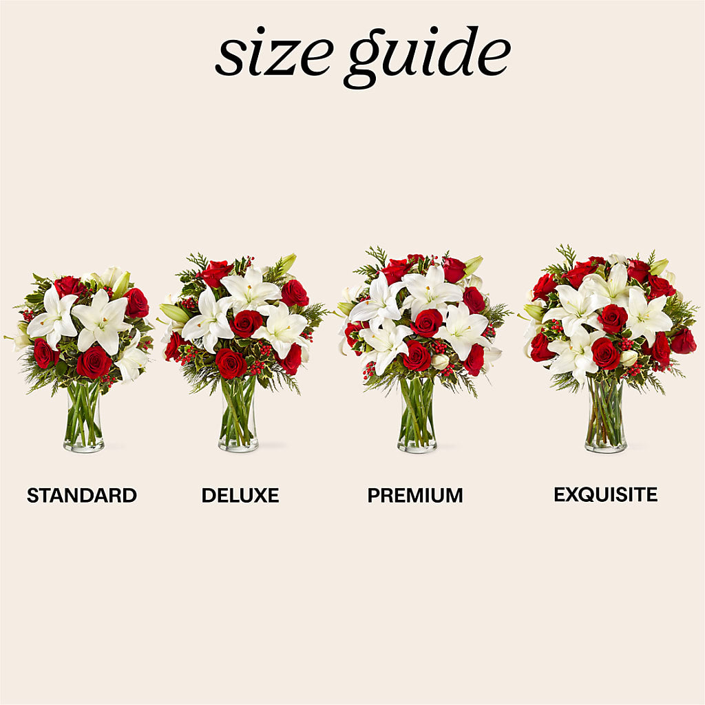 Sparkling Snowflakes Bouquet –  Dutch Floral, Edina MO