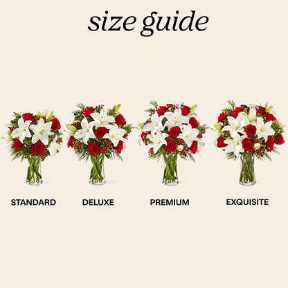 Sparkling Snowflakes Bouquet –  Dutch Floral, Edina MO