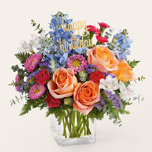 Birthday Bash Bouquet –  Dutch Floral, Edina MO