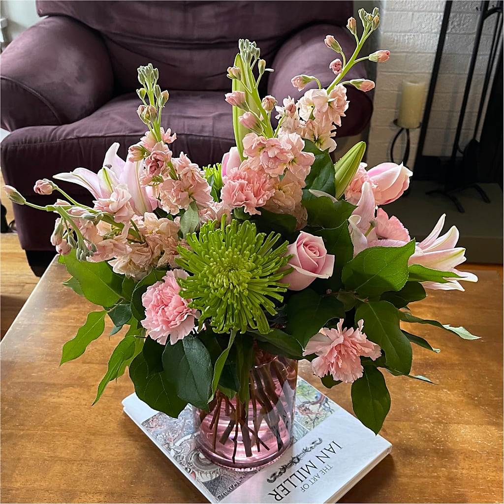 Pretty in Pink Bouquet –  Dutch Floral, Edina MO