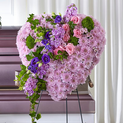 Treasured Love Standing Heart –  Dutch Floral, Edina MO