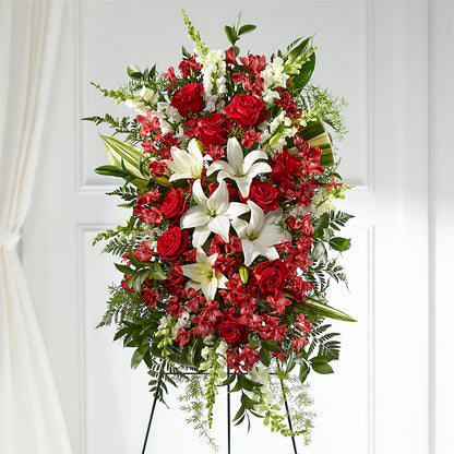 Everlasting Memory Standing Spray –  Dutch Floral, Edina MO