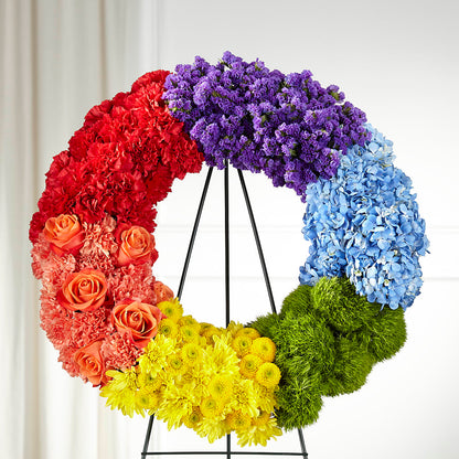Circle of Love Wreath –  Dutch Floral, Edina MO
