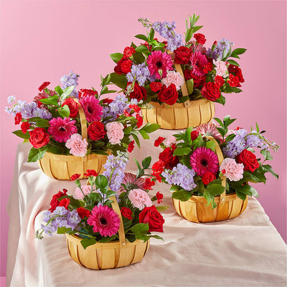 Pink Picnic Basket –  Dutch Floral, Edina MO