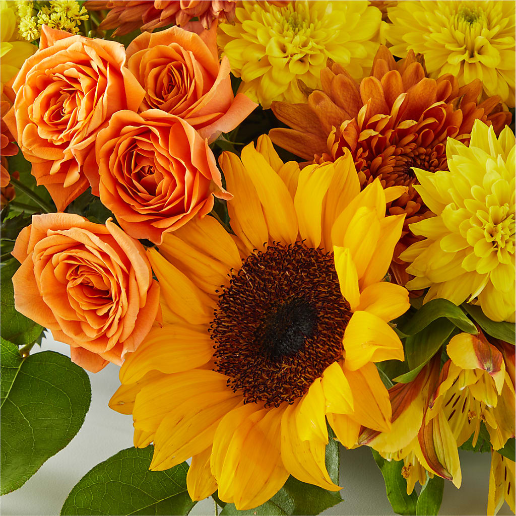 Autumn Harmony Centerpiece –  Dutch Floral, Edina MO