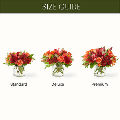 Crimson Leaves Bouquet –  Dutch Floral, Edina MO