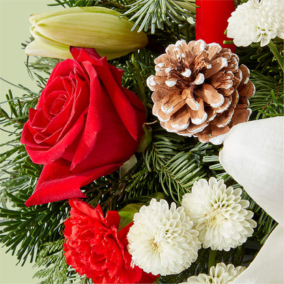 Seasonal Festivities Centerpiece –  Dutch Floral, Edina MO