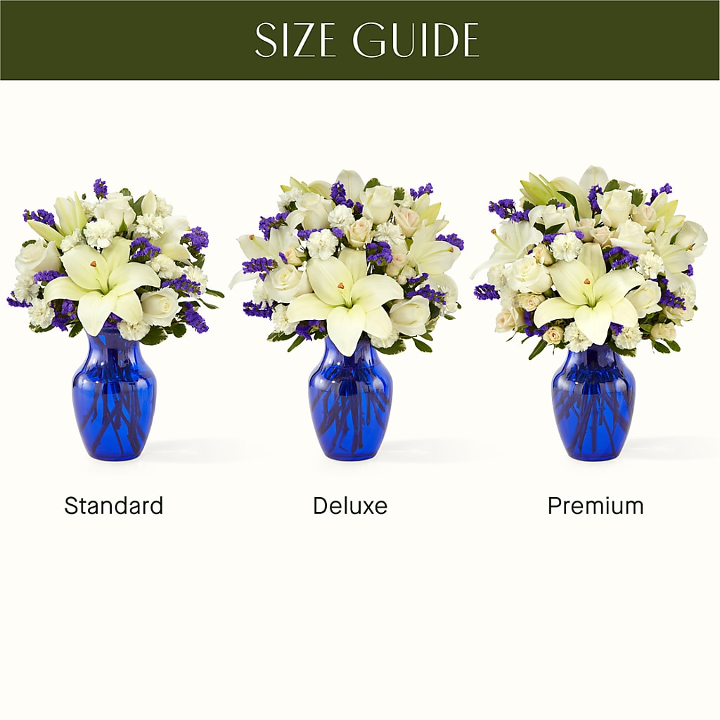 Sapphire Rush Bouquet –  Dutch Floral, Edina MO