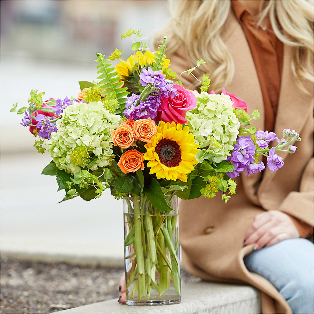 Vibrant Greetings Bouquet –  Dutch Floral, Edina MO