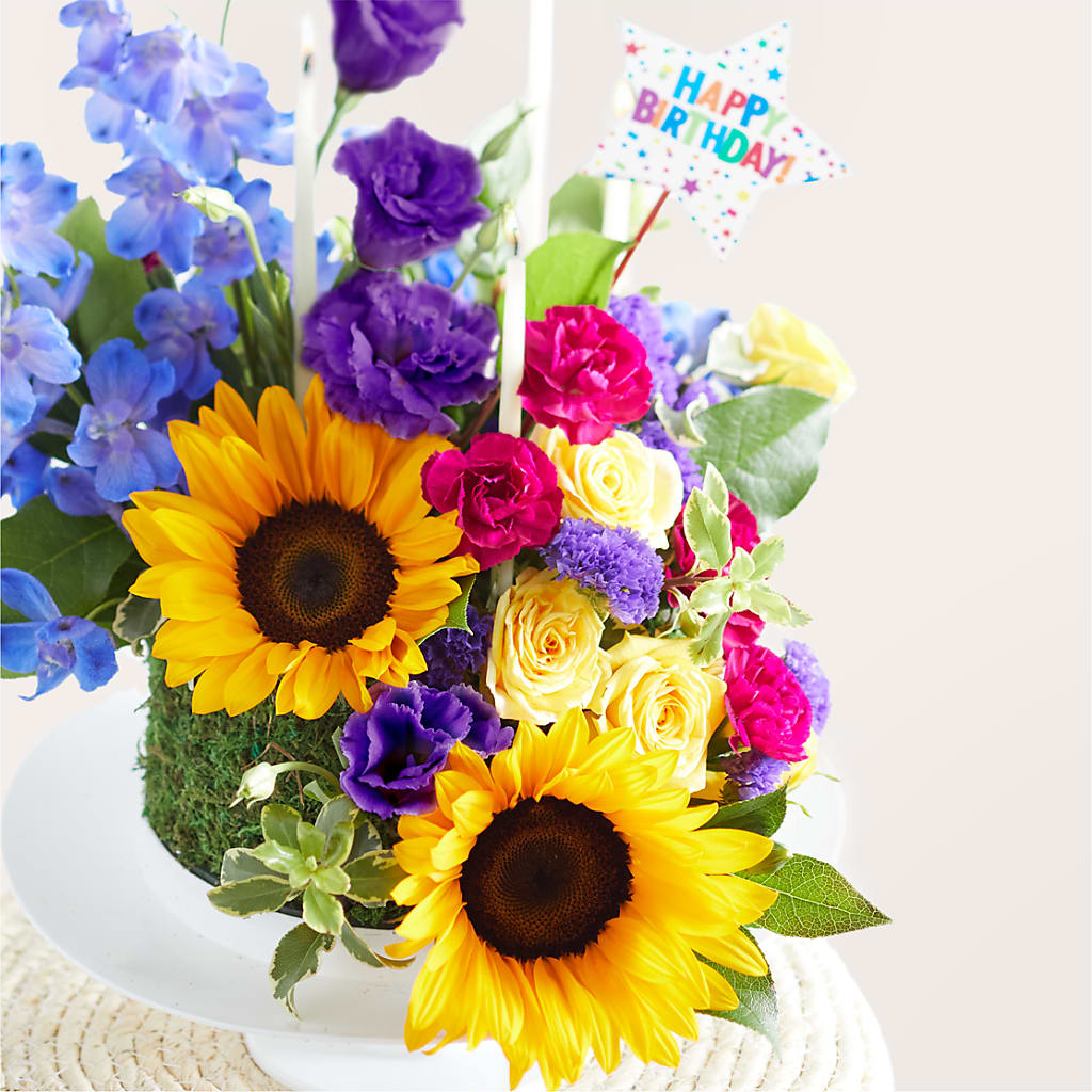 Star of the Day Floral Cake –  Dutch Floral, Edina MO