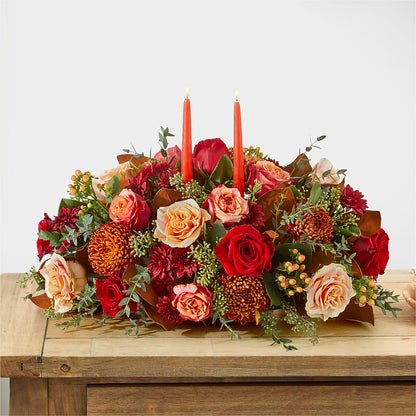 Gather Near Centerpiece –  Dutch Floral, Edina MO