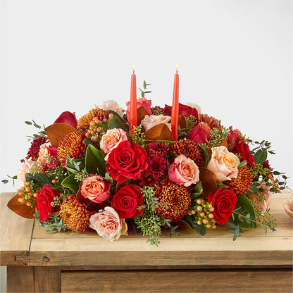 Gather Near Centerpiece –  Dutch Floral, Edina MO