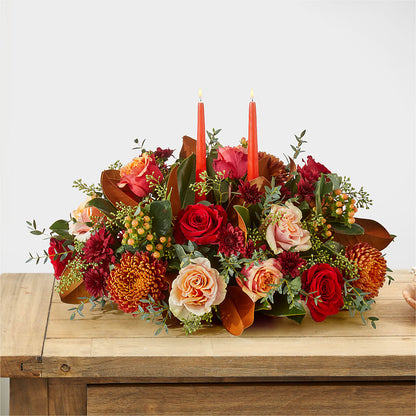 Gather Near Centerpiece –  Dutch Floral, Edina MO