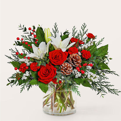 Best in Snow Bouquet –  Dutch Floral, Edina MO
