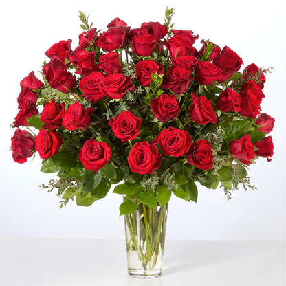 Forever Yours Fifty Stem Red Rose Bouquet –  Dutch Floral, Edina MO