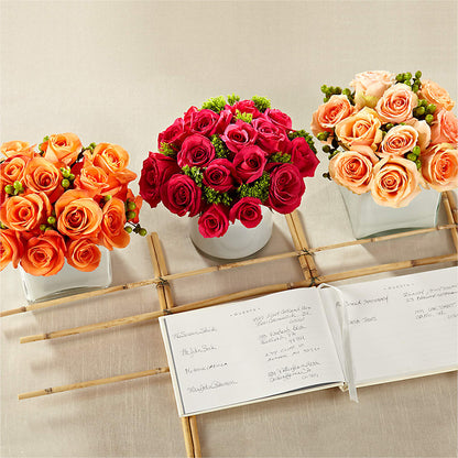 Dawn Rose Centerpiece –  Dutch Floral, Edina MO